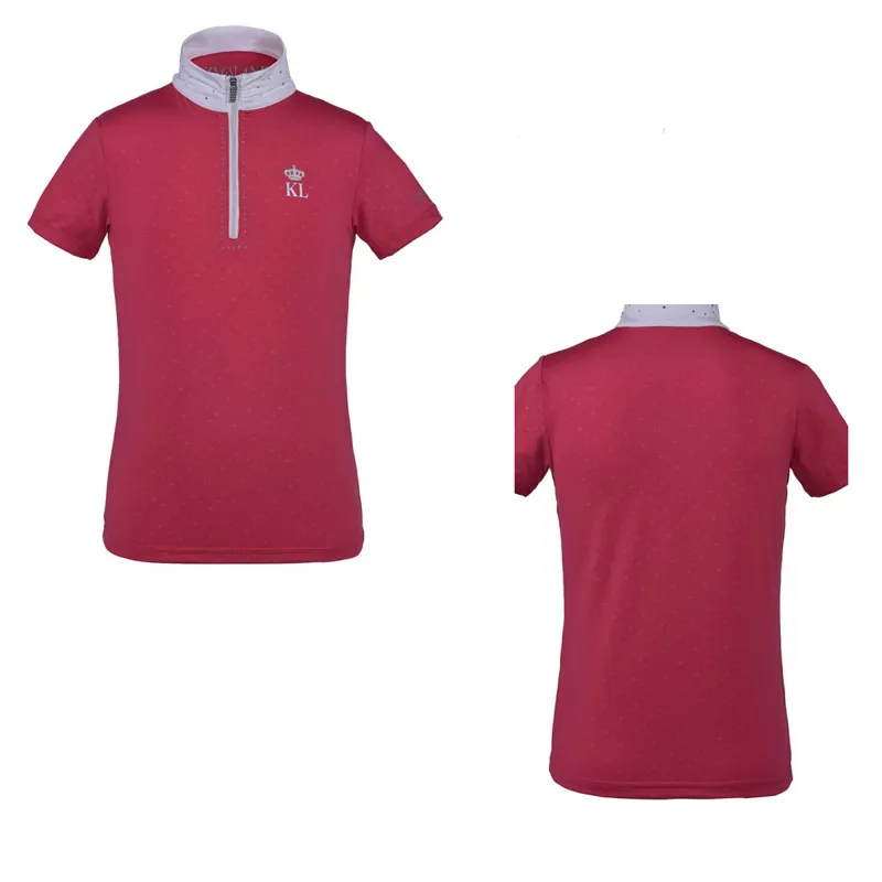 Kingsland Pinosa Girls Show Shirt - Pink Carmine